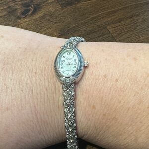 Timeless Silver Women's Bracelet Watch